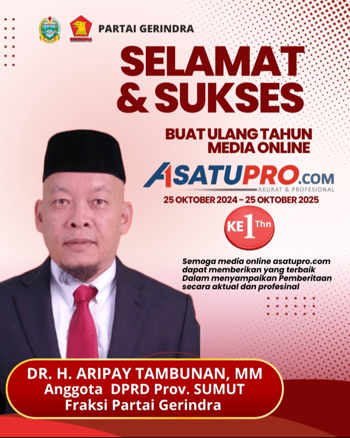 HUT KE 1 ASATUPRO.COM DPRD FRAKSI GERINDRA