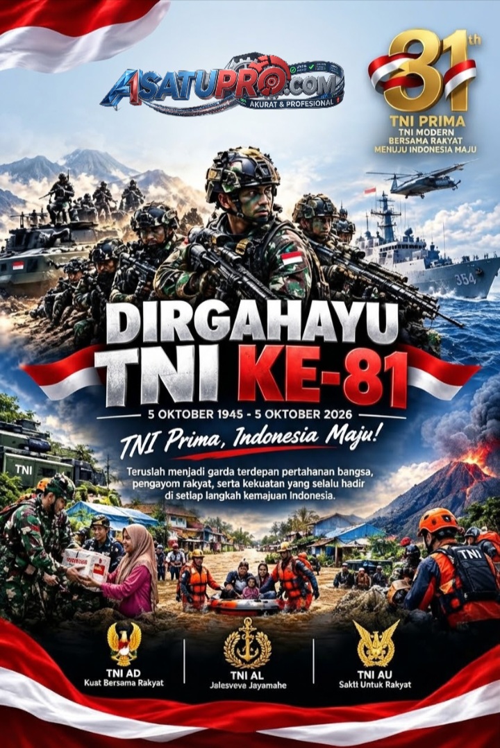 HUT TNI 81 TAHUN 2026