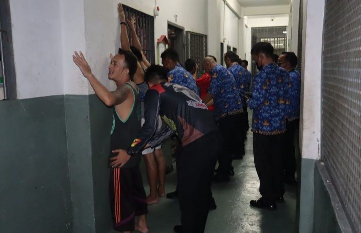 Komitmen ZERO HALINAR, Lapas Pancur Batu Gelar Razia Rutin