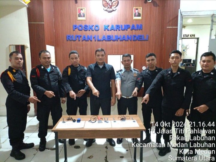 Ciptakan Kamtib, Rutan Labuhan Deli Gelar Razia Rutin