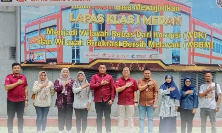 Lapas Kelas I Medan dan KPU Kota Medan Bersinergi di Pilkada 2024