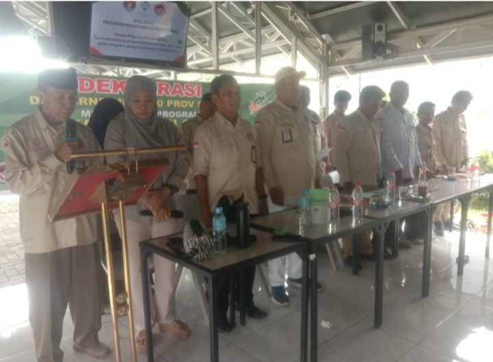 DPW BRNR Sumut  Deklarasikan Program Makanan Bergizi Gratis