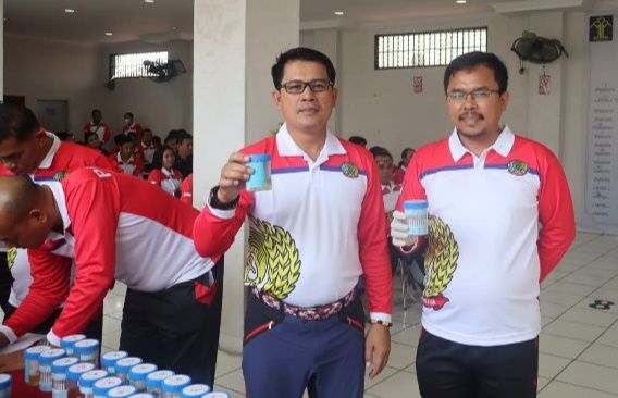 Lapas Pancur Batu Gelar Rapat Dinas Dan Test Urine