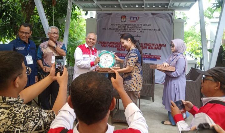 KPU Medan Kerjasama Dengan DPW IMO Sumut Adakan Diskusi Publik