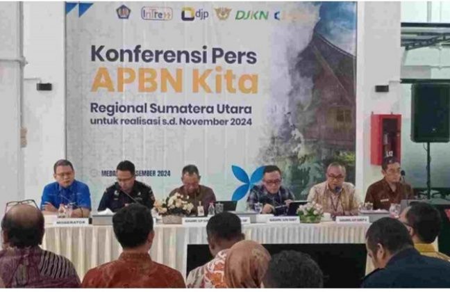 Kinerja APBN di Sumatera Utara hingga Akhir November 2024 Tetap Solid