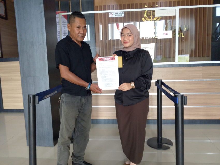 AMPUH Deli Serdang Resmi Laporkan Dugaan Korupsi Dana Desa Tanjung Sari Ke Kejari