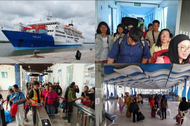 Puncak Arus Mudik Nataru Terminal Penumpang Bandar Deli Layani 5.730 Penumpang