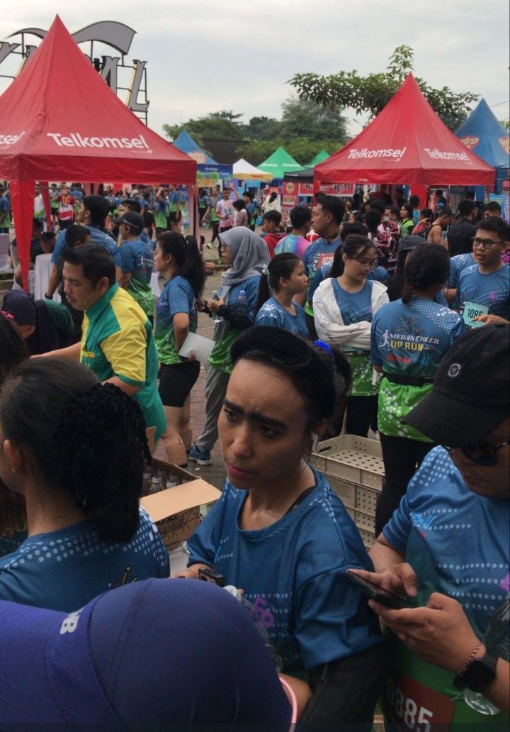 Pemenang Tak Kebagian Medali, Medan Cheer Up Run 2025 Disebut Abal- Abal