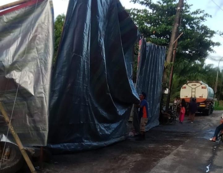 Ada Gudang CPO Kencing Diduga Milik Oknum TNI Kodam l/BB Bebas Beroperasi di Desa Sumber Makmur Batubara