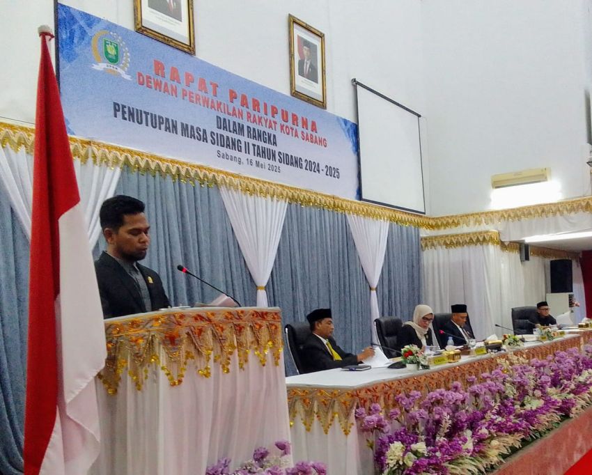 Luar Biasa PDAM Kota Sabang Menyumbang Deviden Kepada Pemerintah Daerah Rp.199.000.000.