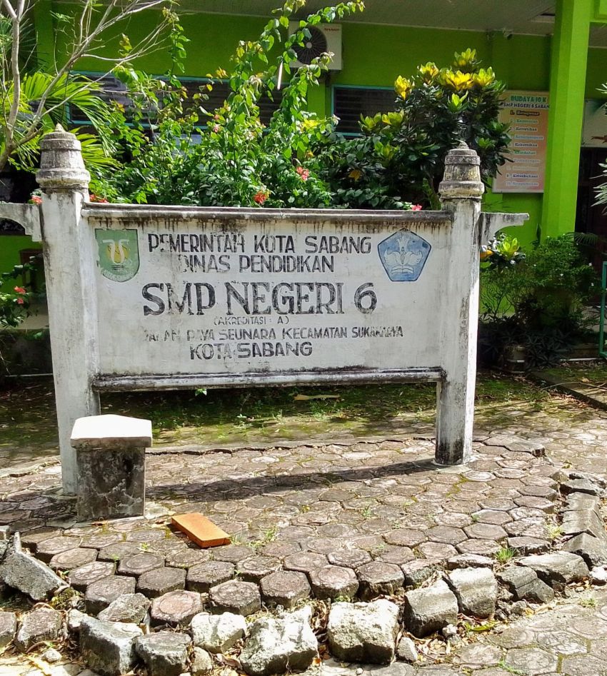 Sedih Melihat Kerusakan Sekolah SMP Negeri 6 Paya Seunara, Dana APBK 20 Persen di Dinas Pendidikan Dipertanyakan