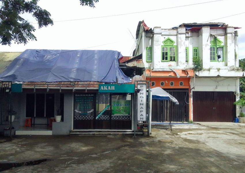 Aset Baitul Mal di Depan Masjid Agung Babussalam Sabang Terkesan Berantakan Tidak Dipedulikan