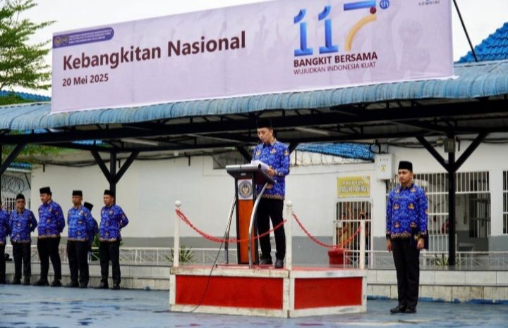 Rutan Kelas I Medan, Laksanakan Upacara Bendera Peringatan Hari Kebangkitan Nasional