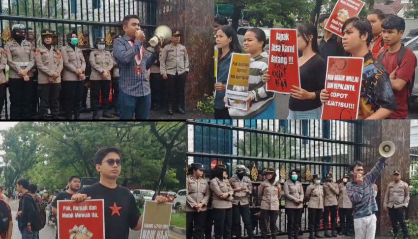 Unjuk Rasa GMNI Desak Jaksa Agung Copot Kajati Sumut dan Periksa Oknum Jaksa 'E" Diduga Pemain Bimtek Desa