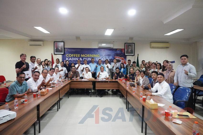 Gelar Coffee Morning, KADIN Sumut Pertemukan Pelaku Usaha dengan Bea Cukai