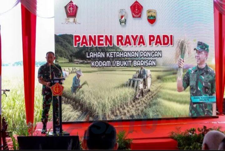 TNI Wujudkan Aksi Nyata, Dukung Ketahanan Pangan Nasional