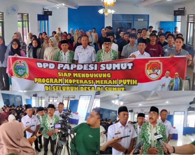 Tegas, PAPDESI Sumut Mendukung Penuh Program Koperasi Desa Merah Putih Presiden Prabowo