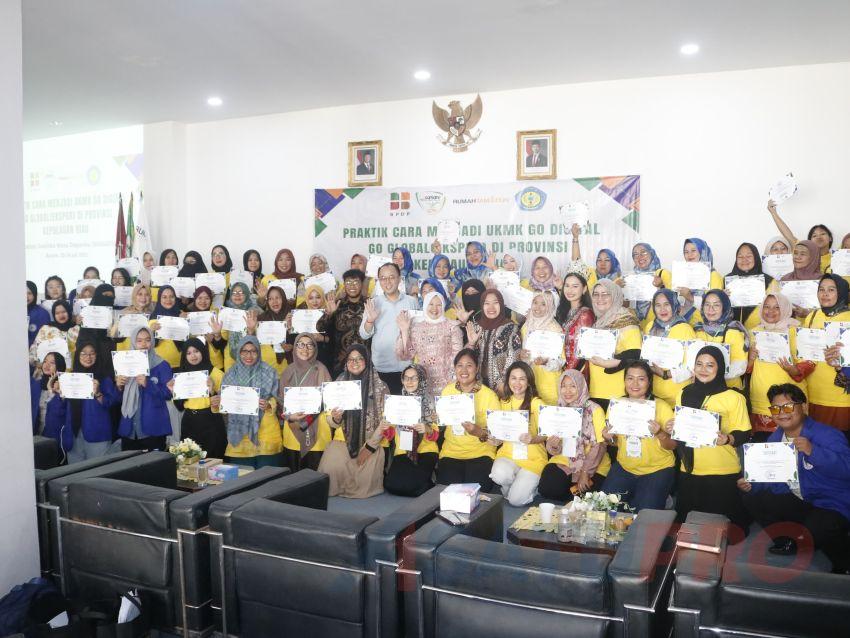 Didukung BPDP, Asosiasi SAMADE Gelar Pelatihan bagi UKMK Kepri Agar Bisa Go Digital Go Global