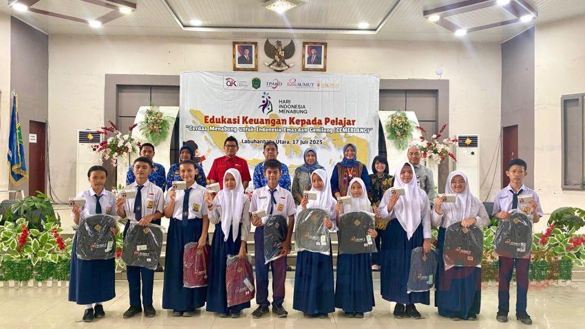 Ratusan Pelajar SMP di Labura Ikuti Kick Off HIM 2025