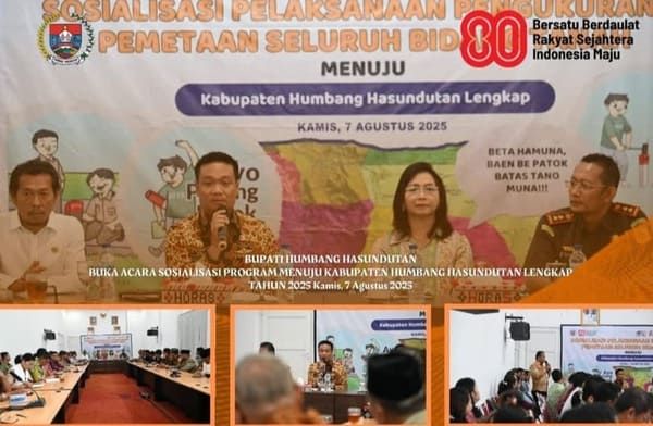 Humbahas Tancap Gas Menuju Pemetaan Tanah Lengkap, Bupati Oloan: Tak Ada Lagi Sengketa Batas