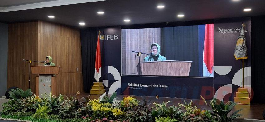 Tampil di FEB USU, Ini yang Dilakukan Kepala BPS Indonesia