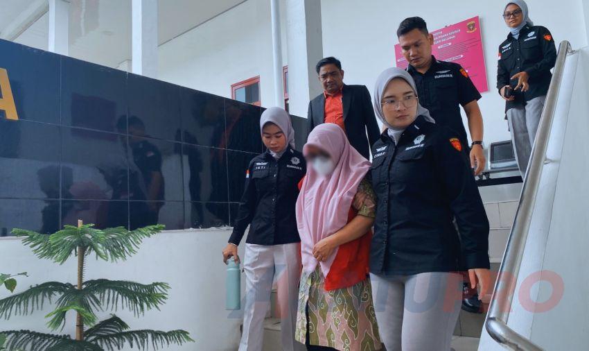 Tilap Dana Bos Mantan Kepsek SMAN 19 Medan Ditahan Kejari Belawan