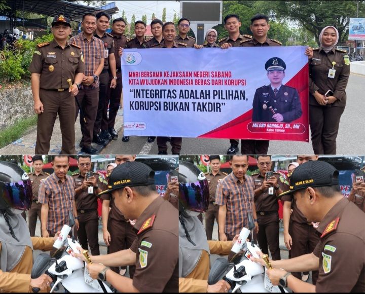 Kejaksaan Negeri Sabang, Laksanakan Gebrak Kampanye Anti Korupsi