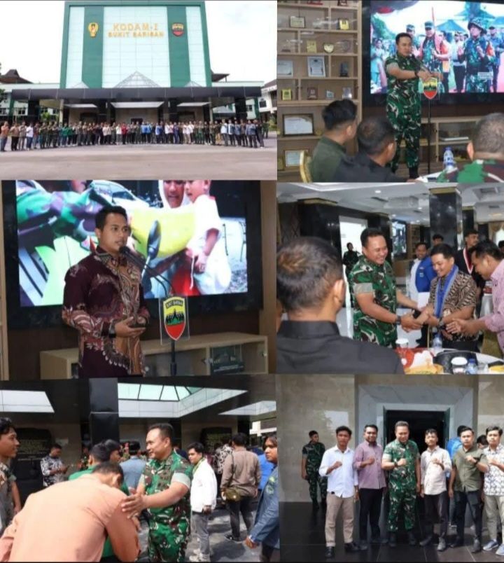 Pangdam I/BB Silaturahmi Dengan Organisasi Kemahasiswaan dan Kepemudaan, Ajak Jaga Sumut Kondusif