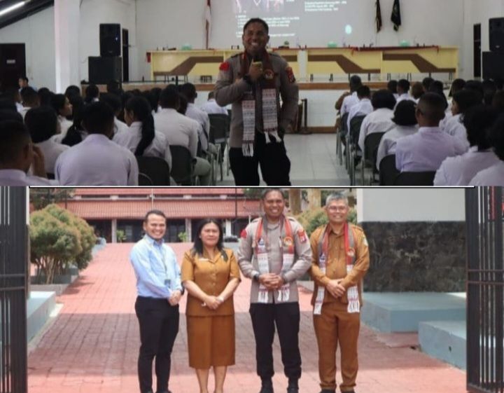 Kapolres Toba Ajak Pelajar SMAN 2 Balige Jauhi Narkoba dan Kenakalan Remaja