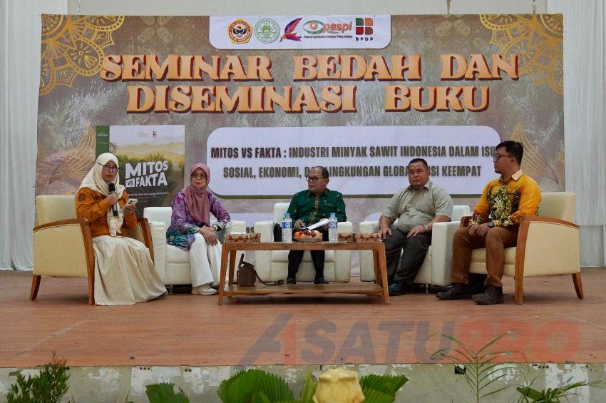 BPDP dan PASPI Advokasi Mahasiswa Kalsel Melalui Bedah Buku "Mitos vs Fakta Sawit"