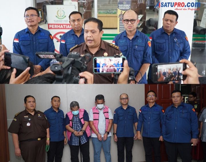 Penyidik Kejatisu Tetapkan dan Tahan 2 (Dua) Tersangka Dugaan Tindak Pidana Korupsi Pengadaan 2 Unit Kapal Tunda di PT Pelabuhan Indonesia (Persero)