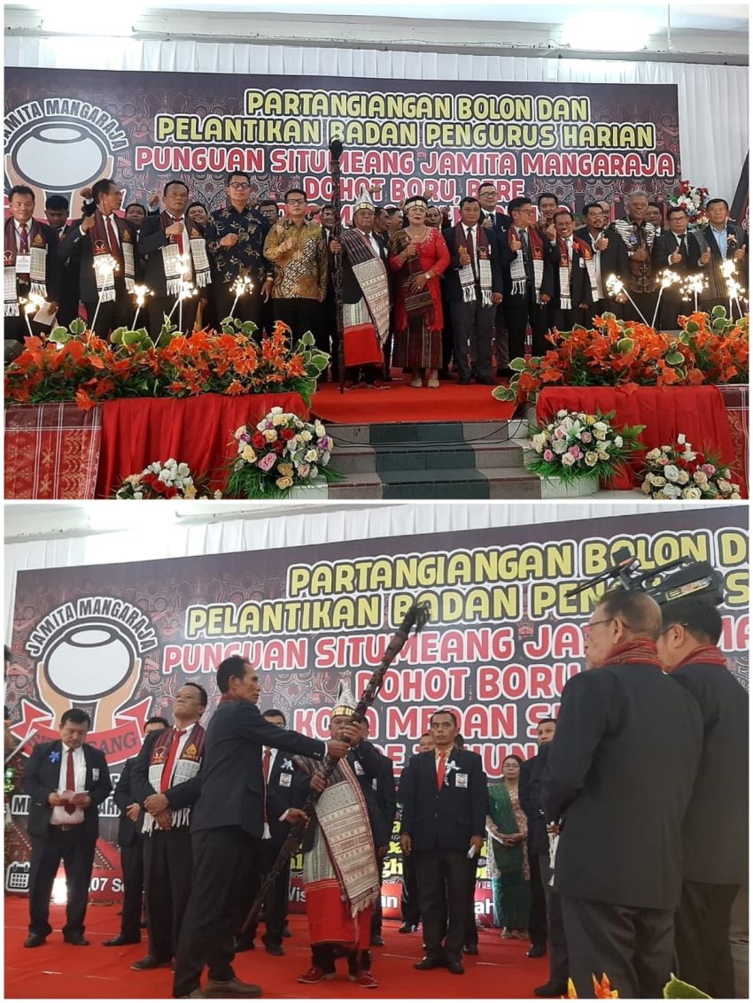 Situmeang Kota Medan Sukses Gelar Partangiangan Bolon dan Pelantikan BPH Periode 2025-2029