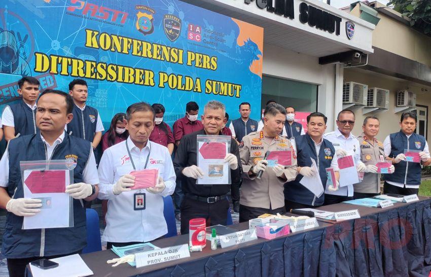 Berkat Pengaduan RS ke IASC, OJK dan Polda Sumut Berhasil Bongkar Jaringan Penipuan Online Tujuh Lapis