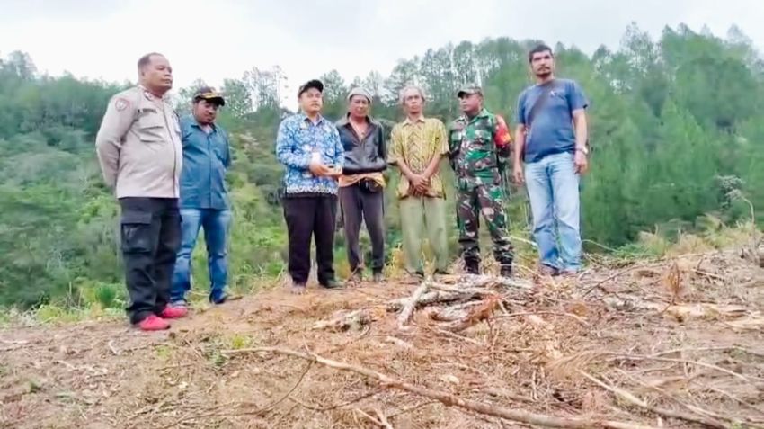 Kepala Desa Pernantin Bantah Isu Penebangan Liar di Kawasan Hutan Lindung Uruk Sipitu Merga: &ldquo;Itu Lahan Perladangan Warga&rdquo;