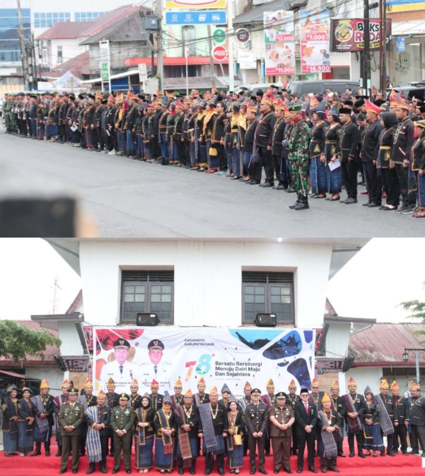 Upacara  Hari Kesaktian Pancasila Sekaligus peringatan Hari Jadi Kabupaten Dairi ke-78