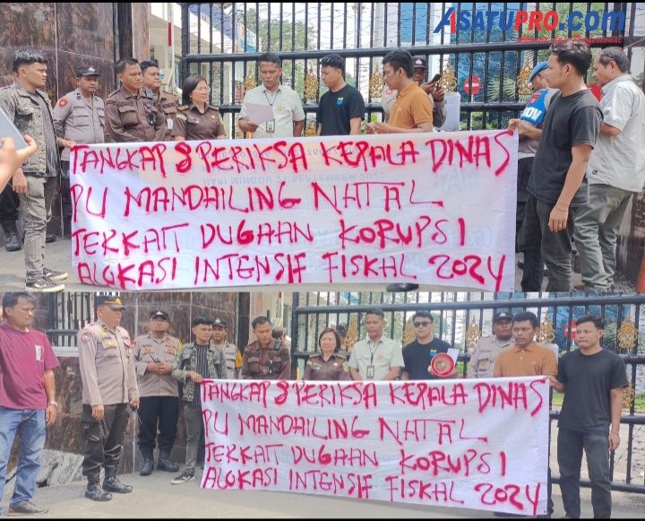 Bongkar Dana Alokasi Insentif Fiskal 2024 di Dinas PU Mandailing Natal, GMPET SU Desak Kejati Sumut Untuk Bertindak