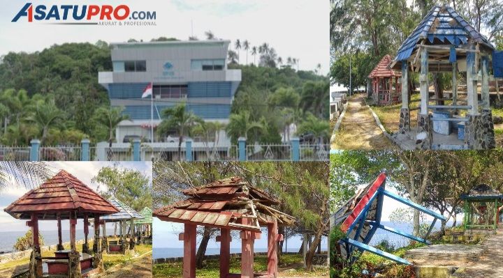 Terkesan BPKS Sabang Tutup Mata Melihat Gajebo Bolong Bolong, Tiang Gajebo Keropos dan Gajebo Tumbang