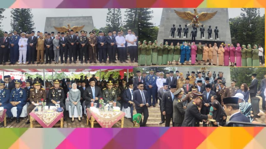 Kapolres Simalungun Dampingi Kapolda Sumut Hadiri Upacara Hari Kesaktian Pancasila di Tugu Letda Sujono