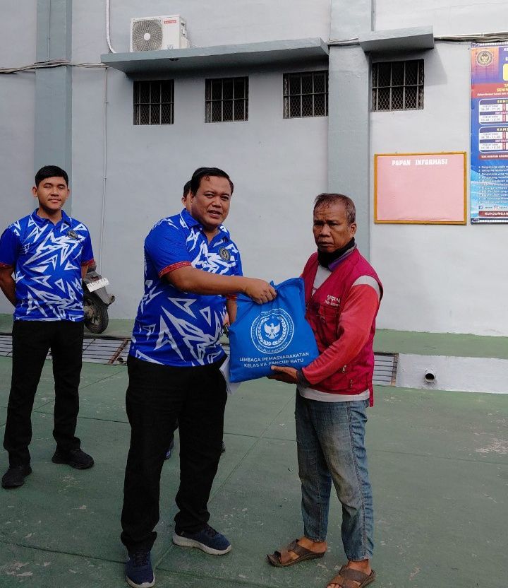 Lapas Pancur Batu Salurkan Bantuan Sosial Kepada Masyarakat,  Wujud Kepedulian terhadap Sesama