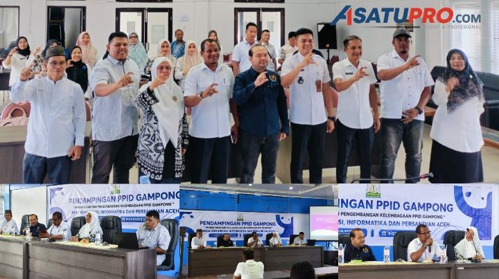 Kominfotiksa Kota Sabang, Gelar Pendampingan PPID Gampong Perkuat Keterbukaan Informasi Publik