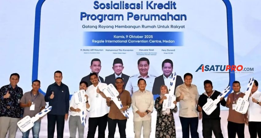Kuota Program 3 Juta Rumah di Sumut Naik 5000 Unit Guna Mendorong Percepatan Pemenuhan Hunian MBR