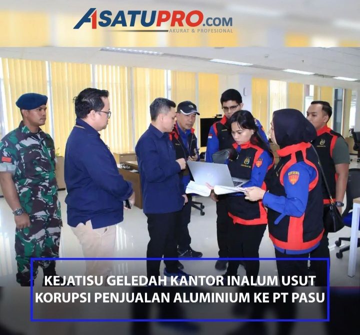 Kejati Sumut Geledah PT Inalum Terkait Dugaan Korupsi Penjualan Produk