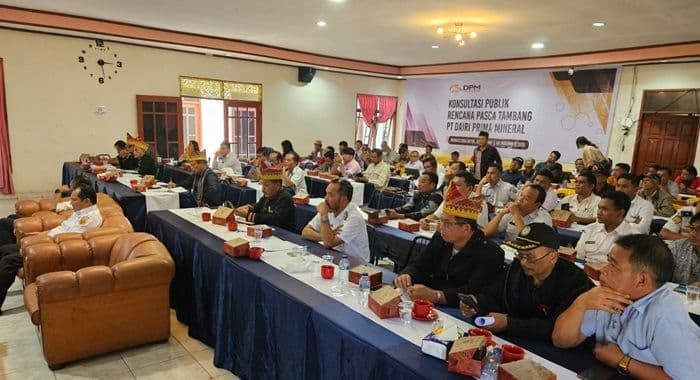 Konsultasi Publik Pasca Tambang PT DPM di Dairi Diwarnai Aksi Warga, ini Paparannya