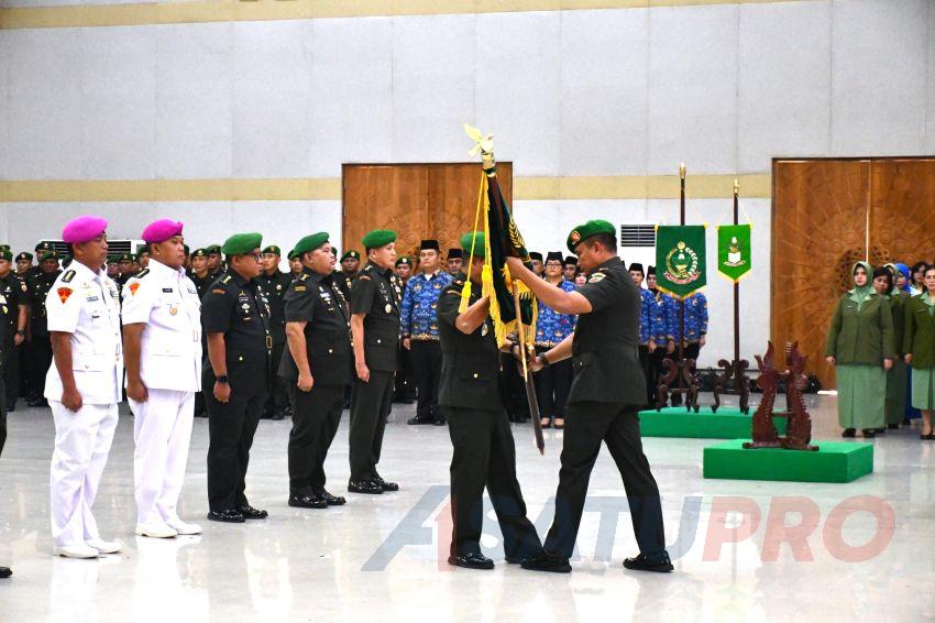 Kolonel Inf. Iwan Budiarso Resmi Jabat Danrem 023/KS, Terima Ini dari Pangdam I/BB