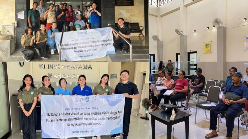 Menguatkan Fisik dan Mental Lansia Prolanis: Kolaborasi Klinik Marga Ayu dan Universitas Dhyana Pura untuk Cegah Komplikasi Kronis