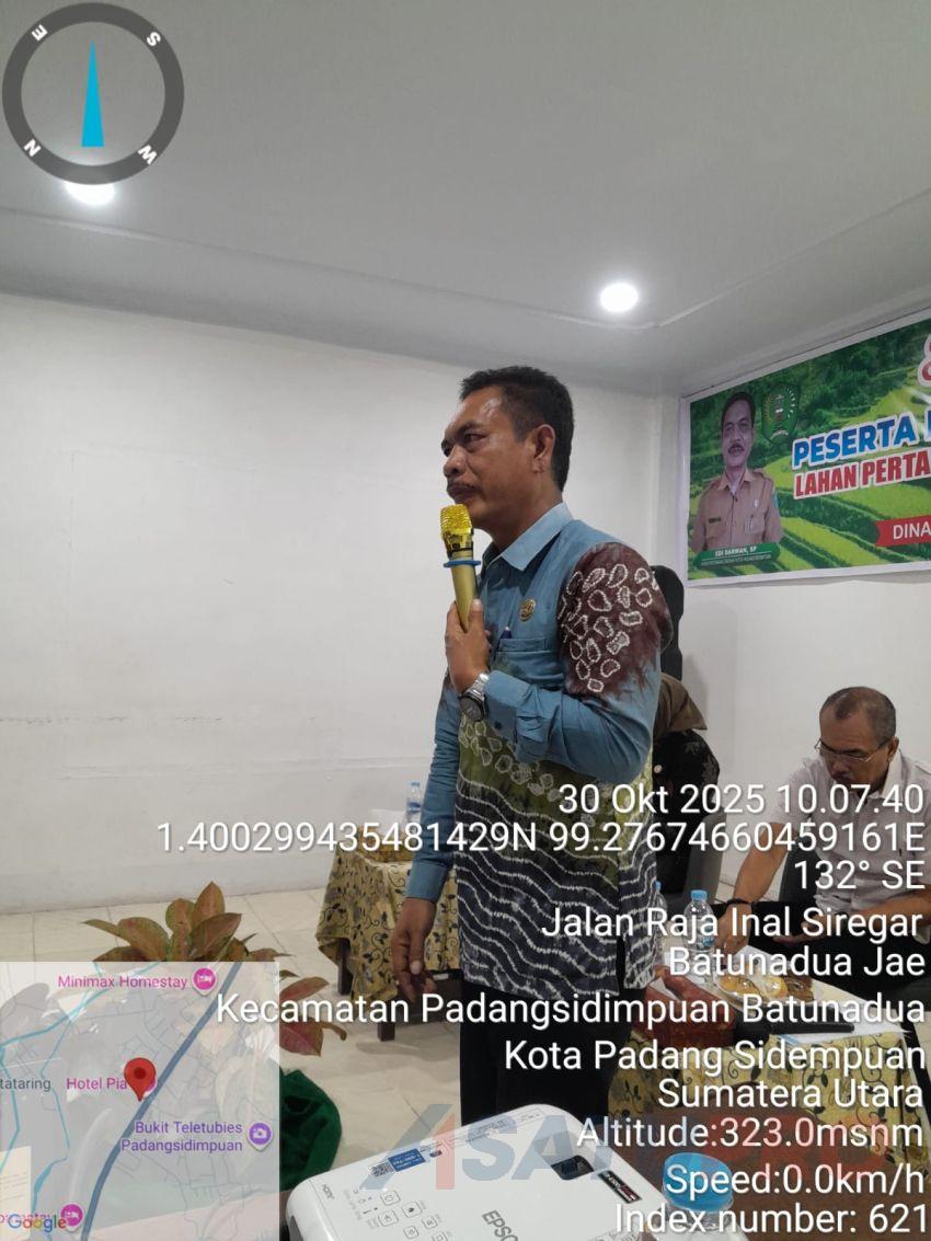 Terkait Pemberitaan Mengenai Pupuk Di Padangsidimpuan Tenggara, Berikut Penjelasan Kadis Pertanian Edi Darwan