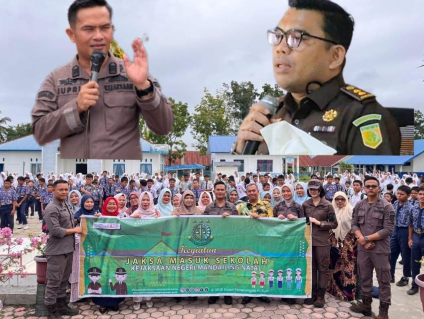 Peringati Hari Anak Sedunia, Kejaksaan Negeri Madina Edukasi Hukum Lewat Program Jaksa Cilik dan Jaksa Masuk Sekolah