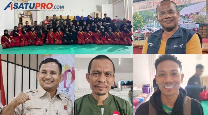 Ketua IPSI Kota Sabang, Agus Halim Melakukan Prosesi Pelepasan Kontingen Pencak Silat Kota Sabang Menuju Kabupaten Bener Meriah