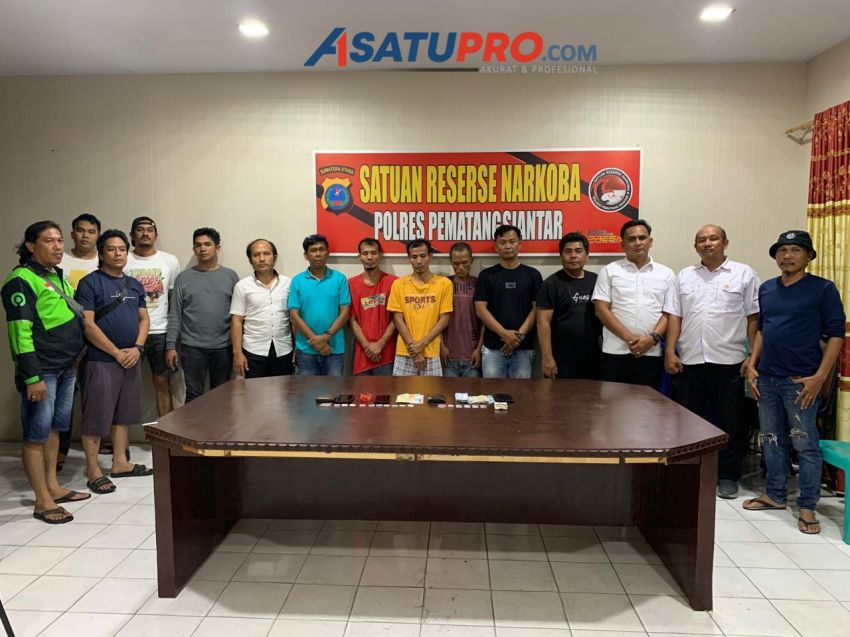Gabungan Tim Intel Korem 022/PT, Unit Intel Kodim 0207/SML dan Sat Resnarkoba Polres Pematang Siantar Berhasil Menangkap Bandar Narkoba di Siantar