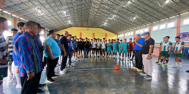 DPD NasDem Deli Serdang Buka Turnamen Champion Futsal 2025 di Ikuti Sebanyak 16 Tim
